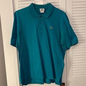 Men’s Lacoste Polo in Teal